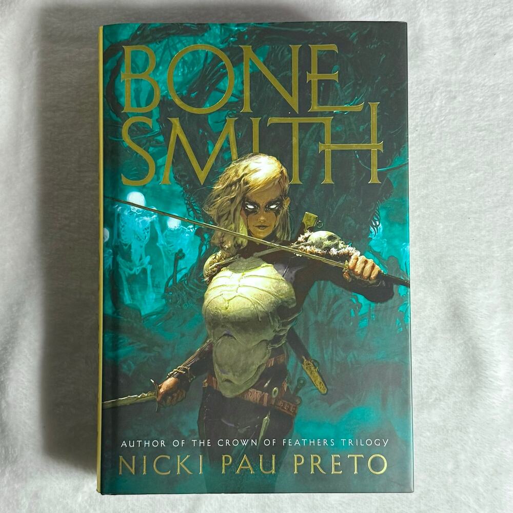 Bonesmith FairyLoot Exclusive Signed Hardcover – Nicki Pau Preto – Custom Edges